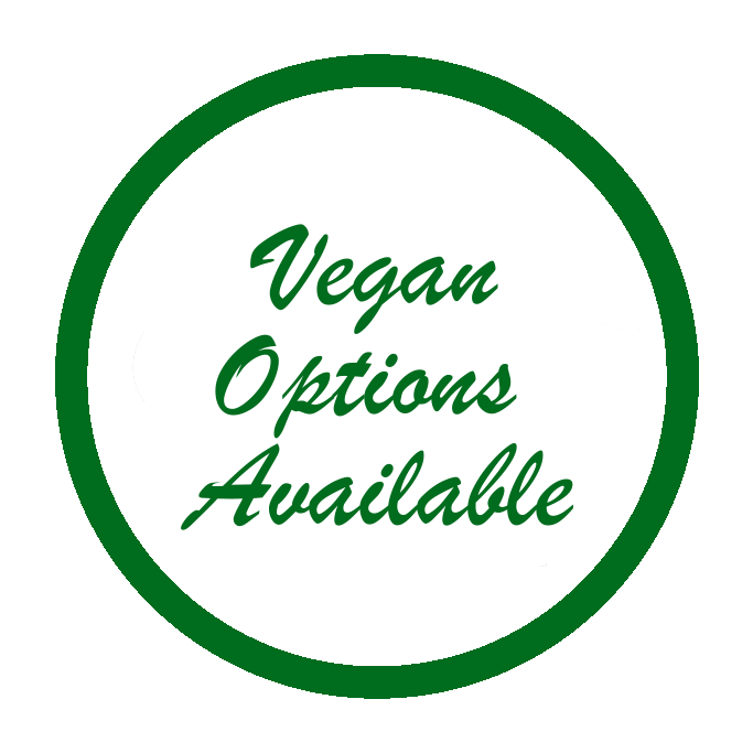 Vegan Options Available